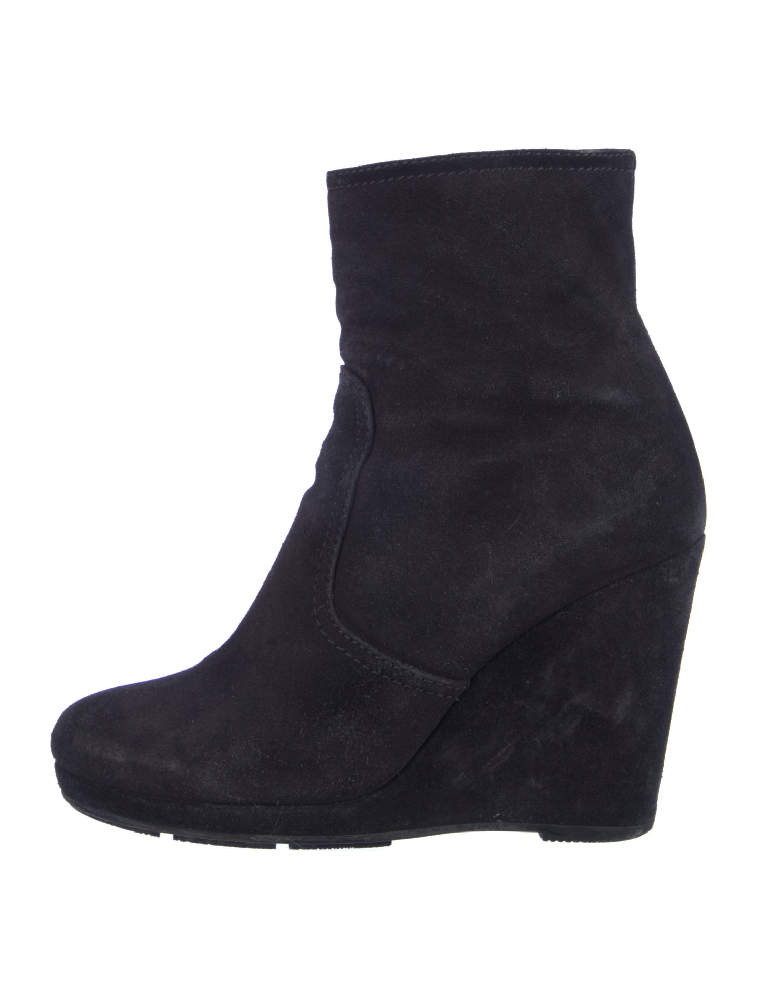 Prada Suede Sock Boots