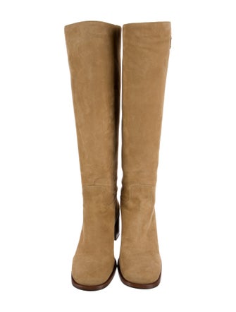Prada Suede Riding Boots
