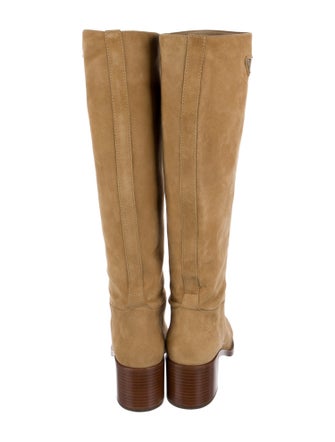 Prada Suede Riding Boots
