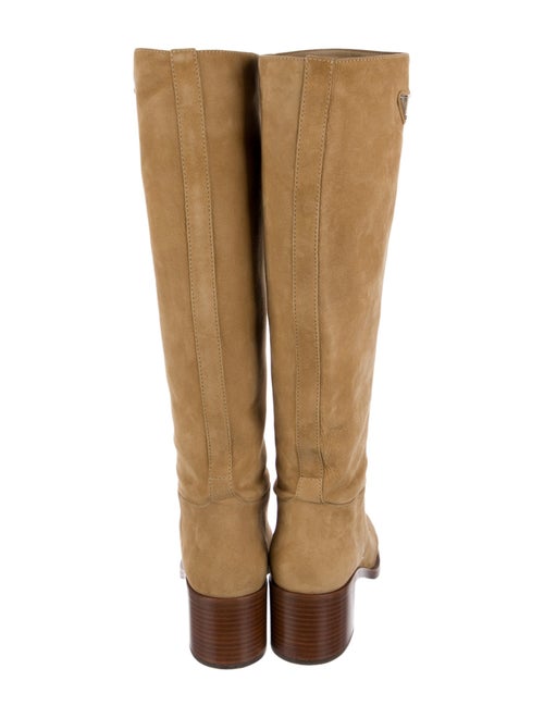 Prada Suede Riding Boots