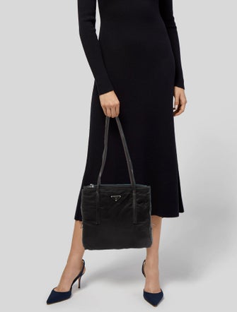Prada Tessuto Nylon Shoulder Bag