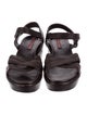 Prada Leather Slingback Sandals