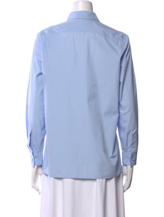 Prada 2024 Long Sleeve Button-Up Top