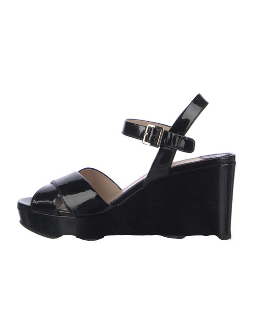 Prada Patent Leather Sandals