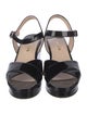 Prada Patent Leather Sandals