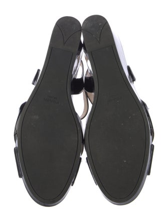 Prada Patent Leather Sandals