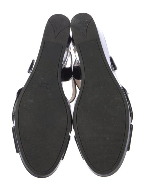 Prada Patent Leather Sandals