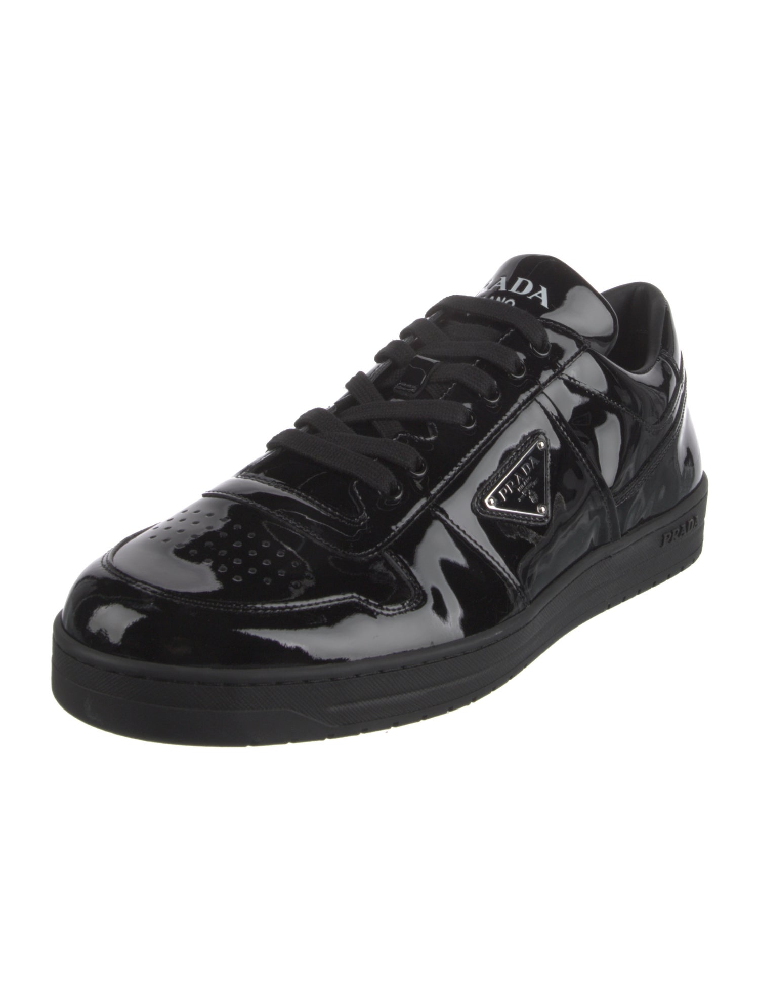 Prada Patent Leather Sneakers