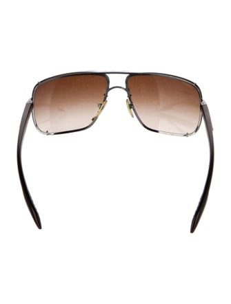 Prada Aviator Gradient Sunglasses
