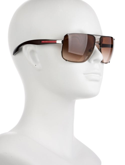 Prada Aviator Gradient Sunglasses