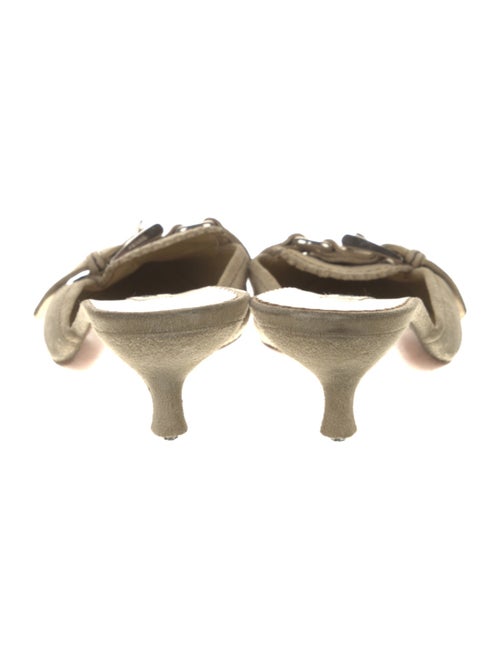 Prada Suede Mules