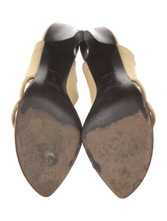 Prada Saffiano Leather Leather Slingback Sandals