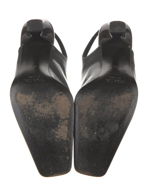Prada Patent Leather Slingback Pumps