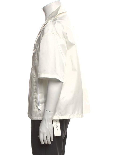 Prada 2023 Enameled Metal Triangle Shirt