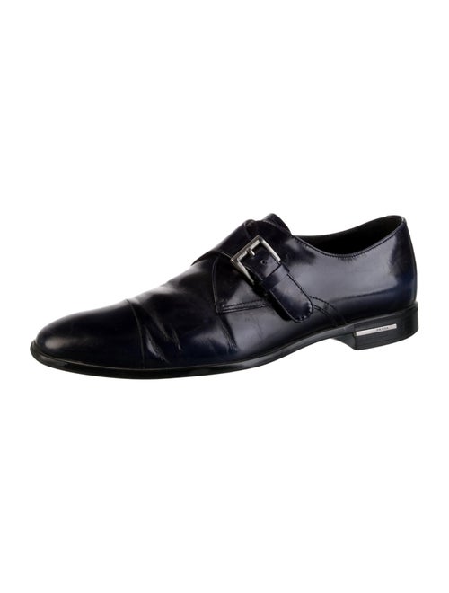 Prada Leather Monk Straps