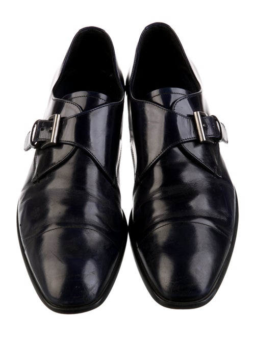 Prada Leather Monk Straps