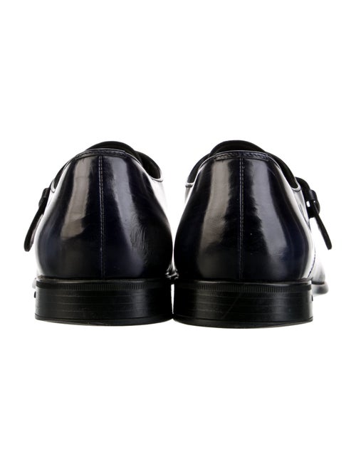 Prada Leather Monk Straps