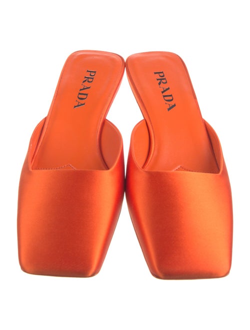 Prada Satin Mules
