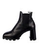 Prada Leather Chelsea Boots