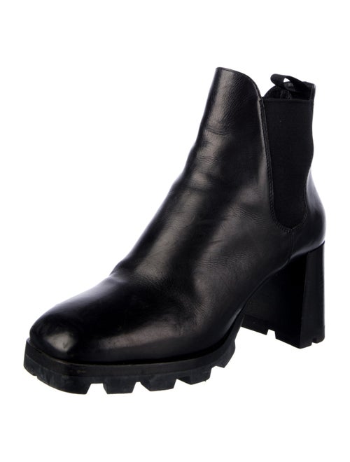 Prada Leather Chelsea Boots