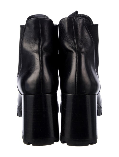 Prada Leather Chelsea Boots
