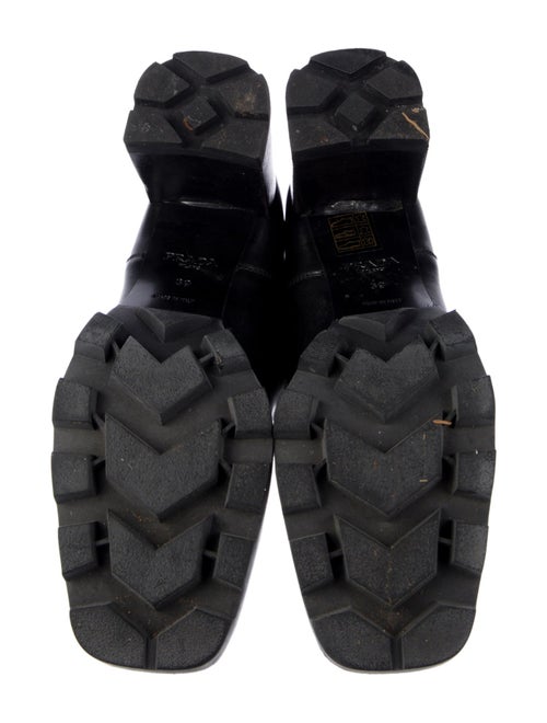 Prada Leather Chelsea Boots