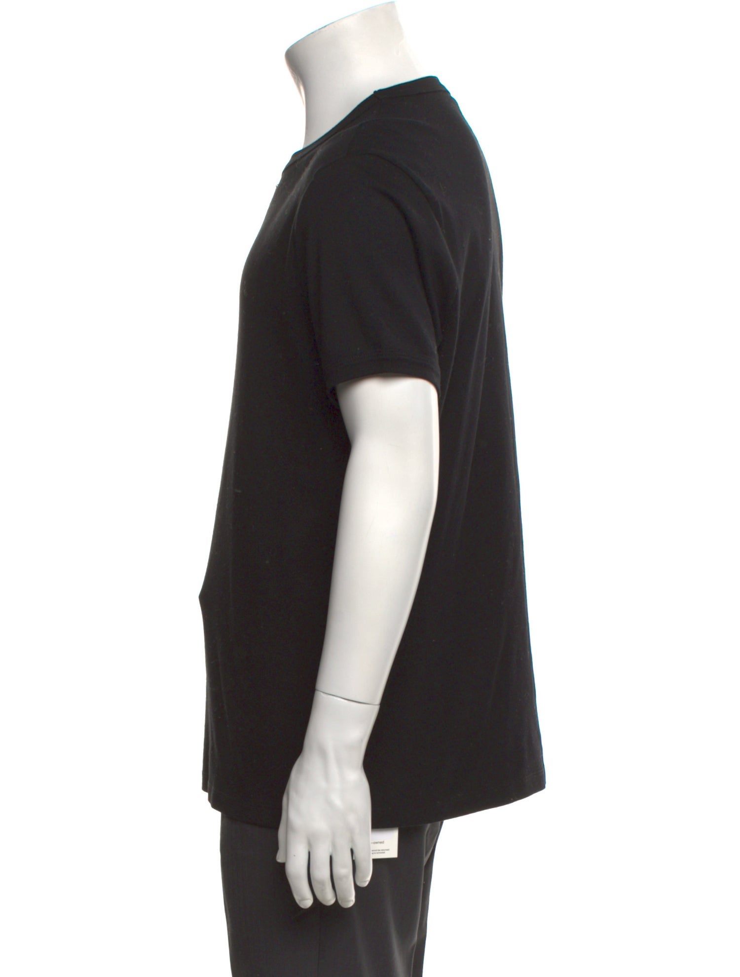 Prada 2022 Enameled Metal Triangle T-Shirt