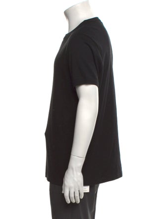 Prada 2022 Enameled Metal Triangle T-Shirt