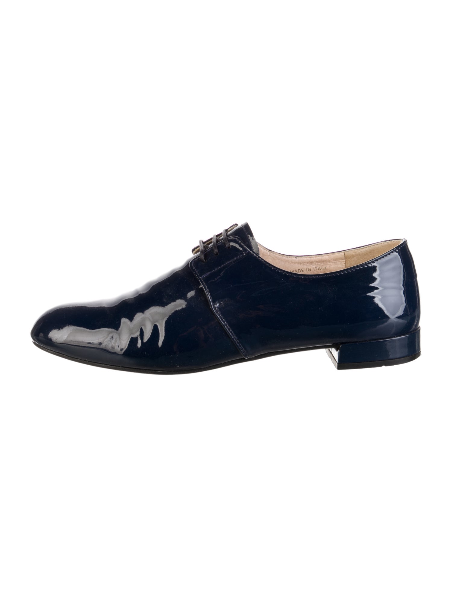 Prada Patent Leather Oxfords