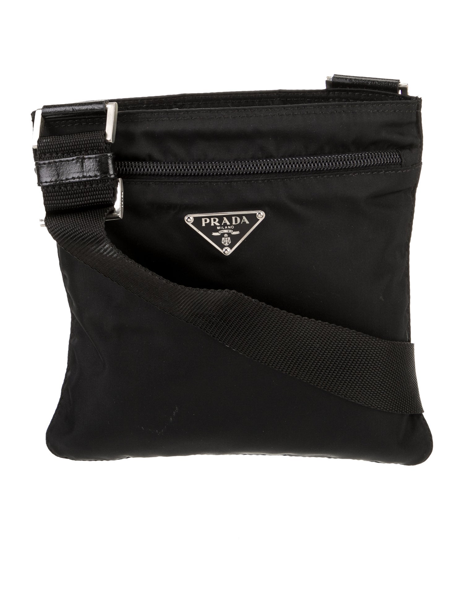 Prada Vela Nylon Crossbody Bag