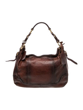 Prada Cervo Leather Hobo