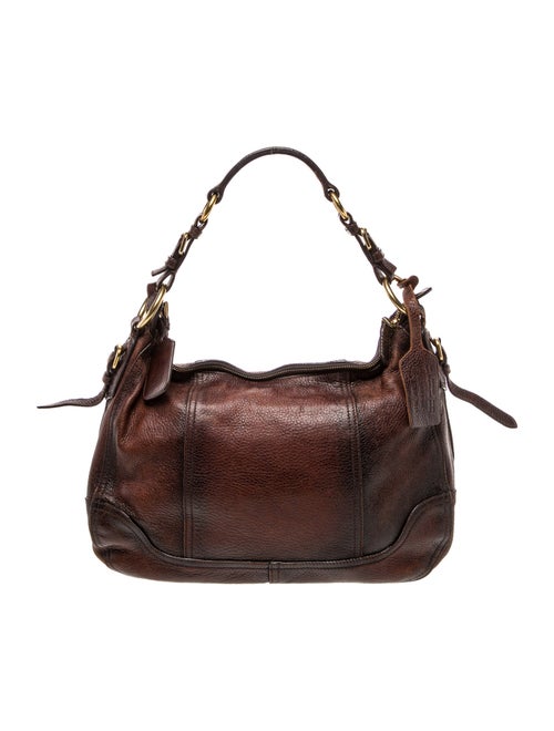 Prada Cervo Leather Hobo