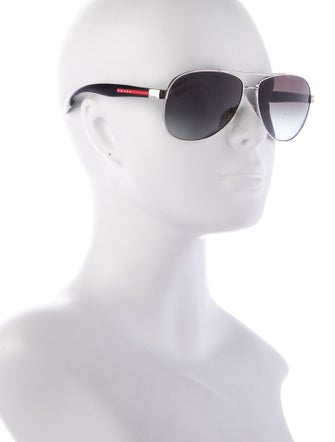 Prada Sport Aviator Gradient Sunglasses