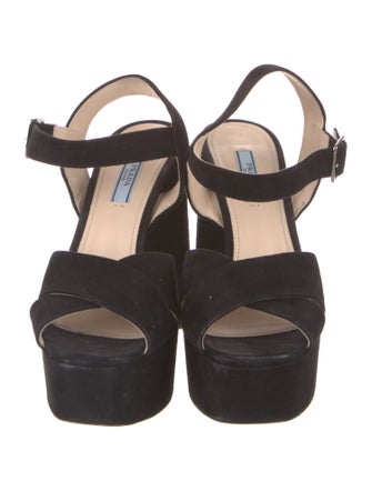 Prada Suede Sandals