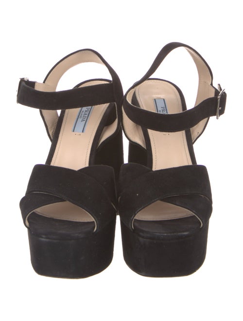Prada Suede Sandals