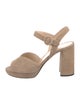 Prada Suede Sandals