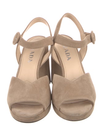 Prada Suede Sandals