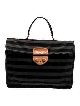 Prada Canvas Briefcase