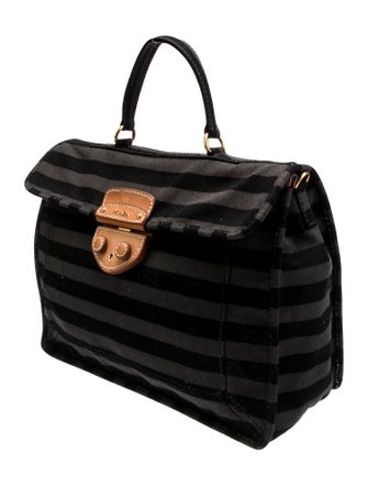 Prada Canvas Briefcase