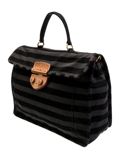 Prada Canvas Briefcase