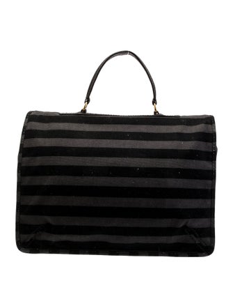 Prada Canvas Briefcase