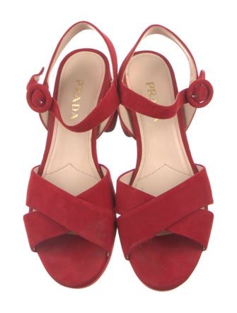 Prada Suede Sandals