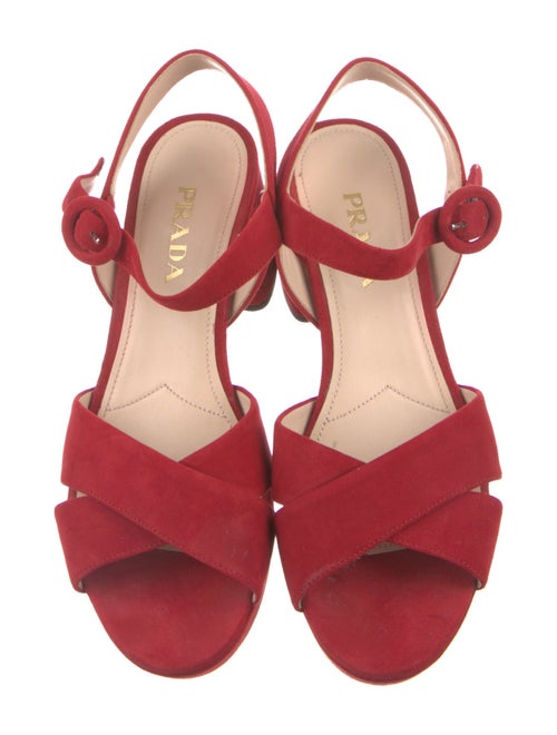 Prada Suede Sandals