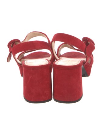 Prada Suede Sandals