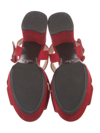 Prada Suede Sandals
