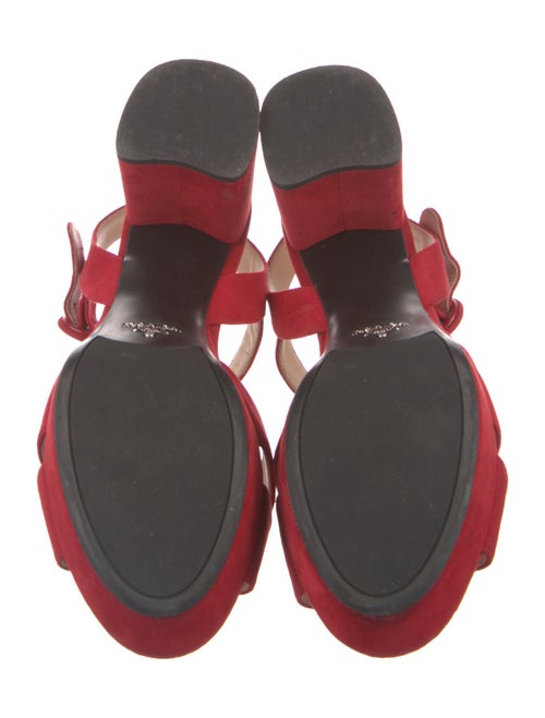 Prada Suede Sandals