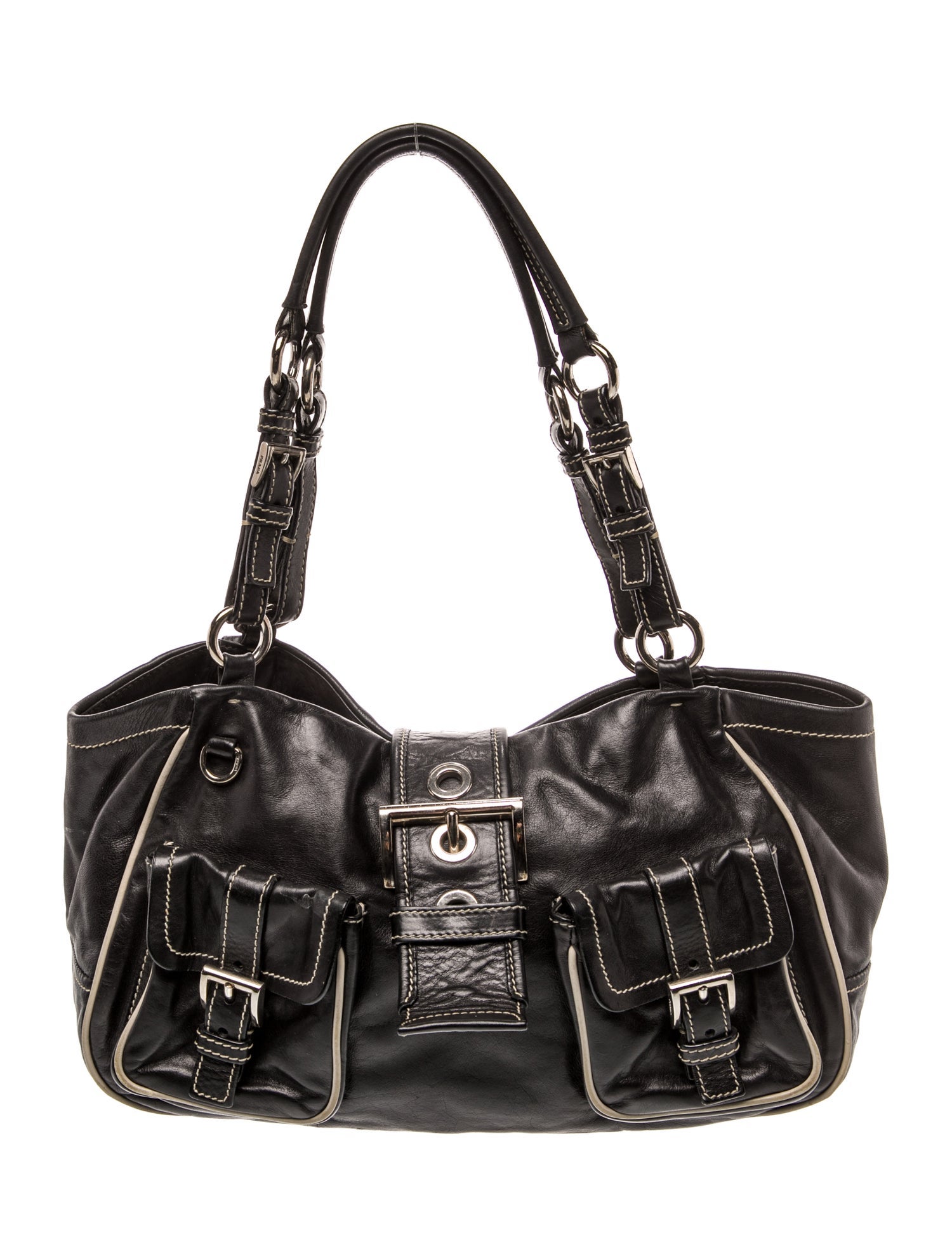 Prada Signature Shoulder Bag