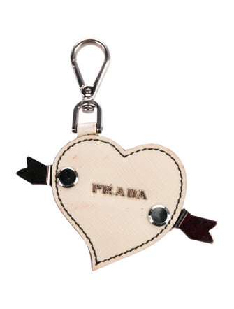 Prada Heart Keychain