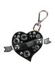 Prada Heart Keychain