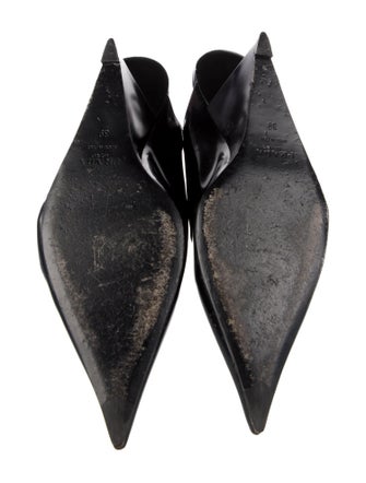 Prada Patent Leather Slingback Pumps